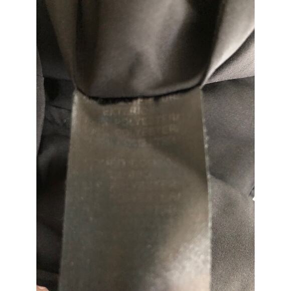 Badgley Mischka Neutral Stripe Dress Sleeveless Fit & Flare Knee Length Blue L - Picture 10 of 15